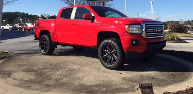 Lifted Silverado built by DSI