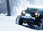 Jeep Wrangler JK in the snow